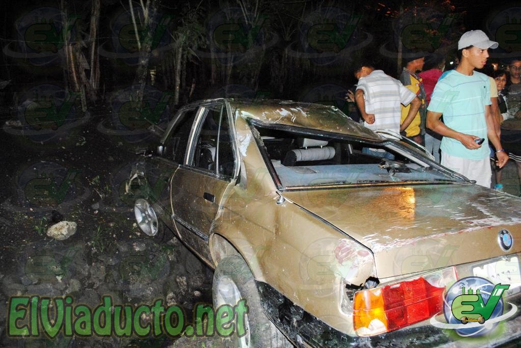 Vehículo que Conducía Juan Cáceres